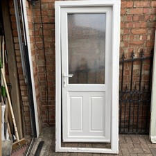 White upvc front for sale  GRANTHAM