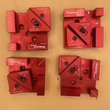 Conjunto de 4 braçadeiras de caixa de alumínio Woodpeckers BC4 - DESCONTINUADO, RARO! comprar usado  Enviando para Brazil
