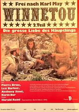 Riginal filmplakat winnetou gebraucht kaufen  Veilsdorf