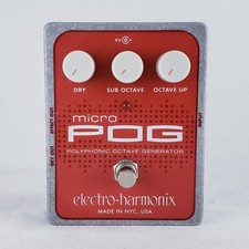 Usado, Gerador de oitava polifônica Electro-Harmonix Micro POG (PB1028893) comprar usado  Enviando para Brazil