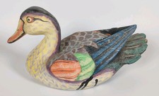 Canard bois sculpté d'occasion  Villers-Bocage