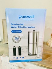 Sistema de filtro de água Purewell 3 estágios 0,01μm gravidade ultrafiltração, NSF/ANSI 4 comprar usado  Enviando para Brazil
