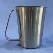 Copo de medição médico Vollrath aço inoxidável 16 oz 500 ml, autoclavável comprar usado  Enviando para Brazil
