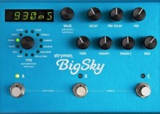 Pedal de efeitos de ressonância Strymon BigSky multidimensional reverb 300 predefinições embutidas, usado comprar usado  Enviando para Brazil