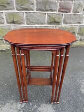 Antique mahogany nest for sale  PONTEFRACT