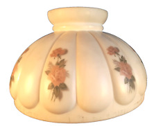 UM VINTAGE. Abajur GWTW 10" Fitter MELON FLORAL óleo ou vidro elétrico abajur B331 comprar usado  Enviando para Brazil