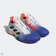 Adidas Barricada Masculina Azul Lúcido/Preto Núcleo/Vermelho Solar HQ8917 Treinador Autêntico comprar usado  Enviando para Brazil