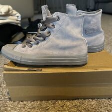 Grey converse size for sale  CREWE