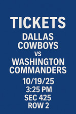 Tickets dallas cowboys for sale  Austin