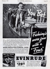 1941 evinrude boat for sale  Denver