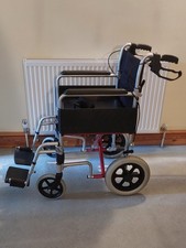 Foldable lightweight wheelchai for sale  WOKING
