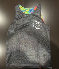 Autêntica regata anti-social social clube pedais no chão malha reversível comprar usado  Enviando para Brazil