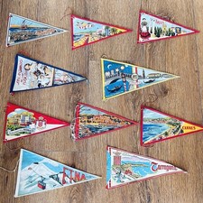 Vintage european pennant for sale  LONDON
