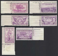 EUA 1935-36 Scott# 772 773 775 776 777 783 placa número singles todos sem marca de charneira comprar usado  Enviando para Brazil