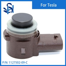 1127502-09-C PDC Sensor de Estacionamento Amortecedor Radar Ultrassônico Preto Para Tesla X 15-21 comprar usado  Enviando para Brazil