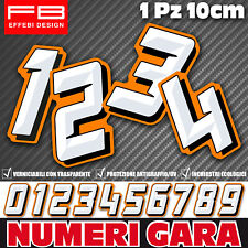 Adesivi stickers numero usato  Cuorgne