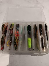 Fishing lures box for sale  PRESTON