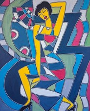 Kleyman tableau huile d'occasion  Elne