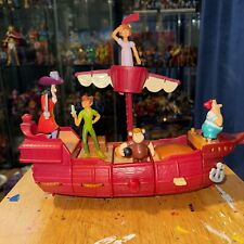 Barco pirata y estatuillas McDonald's Peter Pan Return to Neverland 2002 segunda mano  Embacar hacia Argentina