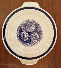 Piatto blu ceramica usato  Villastellone