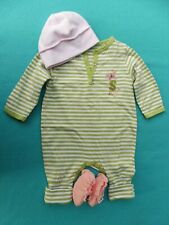 Puppenkleidung 3tlg strampler gebraucht kaufen  Goch
