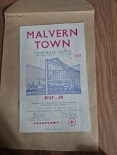 Malvern town football for sale  OXFORD