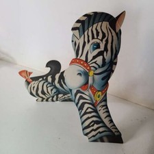 Stripey the Zebra Kiddie Toy Circus Treasure Masters Litho 1948 Stand Up comprar usado  Enviando para Brazil