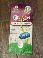 Euro 2012 Croatia Italia Ticket/Euro 2012 Chorwacja Włochy Bilet na sprzedaż  PL