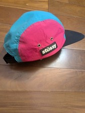 Boné Stussy Capz cinco painéis chapéu acampamento colorblock vintage skate streetwear RARO comprar usado  Enviando para Brazil