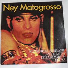 Usado, NEY MATOGROSSO TIGRESA BRAZIL 1977 FOLK PSYCH 7" 4 TRACK EP CONTINENTAL comprar usado  Brasil 