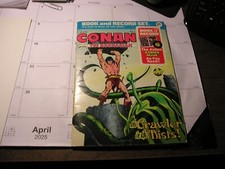 Usado, BODYBUILDING INTEREST CONAN THE BARBARIAN BOOK & RECORD SET - RARE FIND comprar usado  Enviando para Brazil