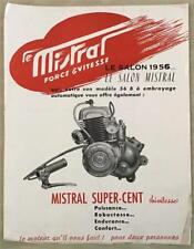 Mistral 56b motorcycle for sale  LEICESTER