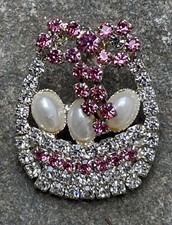 Vintage brooch rhinestone for sale  Langhorne