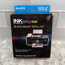 Kit de recarga de jato de tinta preto INKtelligence cartucho de tinta compatível com todos os jatos de tinta comprar usado Kit de recarga de jato de tinta preto INKtelligence cartucho de tinta compatível com todos os jatos de tinta comprar usado  Enviando para Brazil