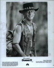 Foto de imprensa 1988 Paul Hogan estrela o filme de comédia de ação Crocodilo Dundee II comprar usado  Enviando para Brazil