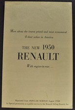 1950 renault 4cv for sale  Olympia