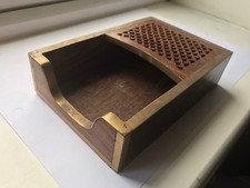 Vintage wooden brass for sale  DERBY