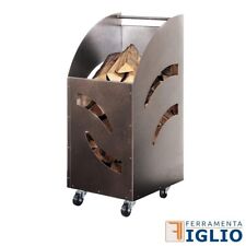 Carrello portalegna cesto usato  Santa Maria a Vico