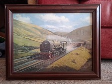 Steam train painting for sale  SWANLEY