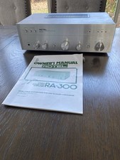 Amplificador integrado estéreo Rotel RA-300 com manual quase em perfeito estado. comprar usado  Enviando para Brazil