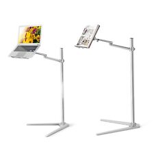 Suporte de chão para livros, laptop, ipad alumínio altura mesa ajustável para sofá-cama comprar usado  Enviando para Brazil