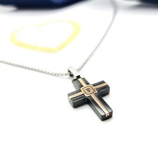 Collana uomo acciaio usato  Paterno