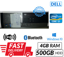 Dell Optiplex 3010 SFF PC, 3.3GHz i3-3220 CPU, 4GB RAM, 500GB HD, HDMI, Windows7 comprar usado  Enviando para Brazil