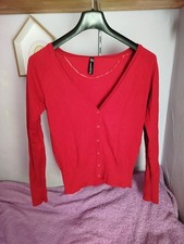Cardigan rot weste gebraucht kaufen  Mannheim