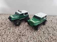 Lote de 2 Vintage Schaper Stomper 4x4 Verde JEEP Renegade 1 Funciona, 1 Não Funciona, usado comprar usado  Enviando para Brazil