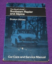Sunbeam rapier alpine for sale  WELLINGBOROUGH