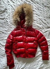 Moncler red jacket for sale  HUNGERFORD