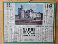 Calendrier ptt almanach d'occasion  France
