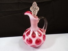 Fenton cranberry opalescent for sale  Terra Alta