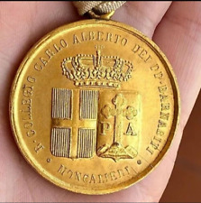 Medaglia collegio carlo usato  Portici